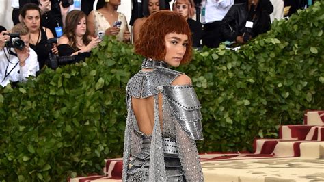 Zendaya Is a Modern Joan of Arc at the Met Gala .